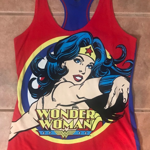 wonder woman Tops - Rare Wonder Woman Tank
